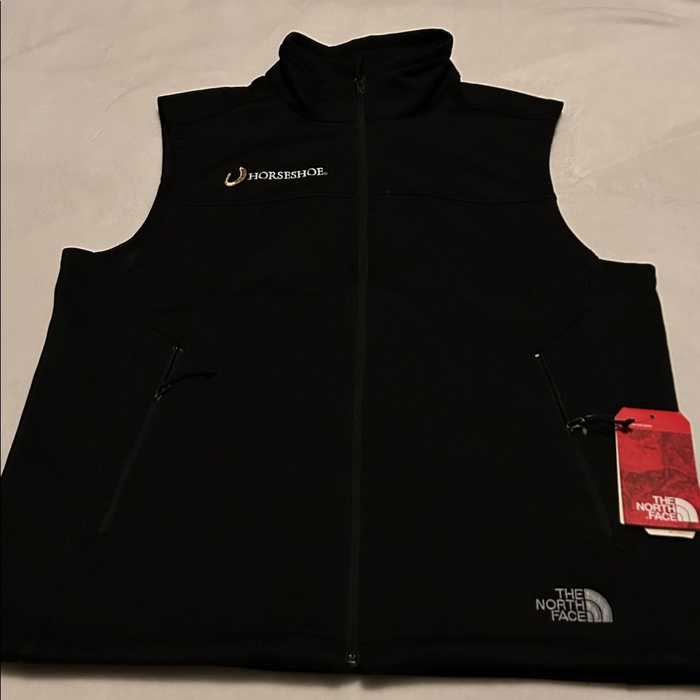 The North Face Black Softshell Jacket Vest
